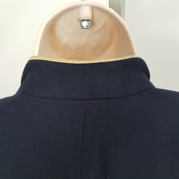 Liz Claiborne Captains Navy Blue Jacket Petite - Picture 5 of 8